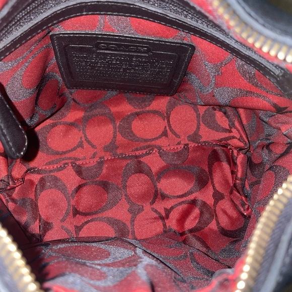 Coach tweed handbag - Picture 9 of 10